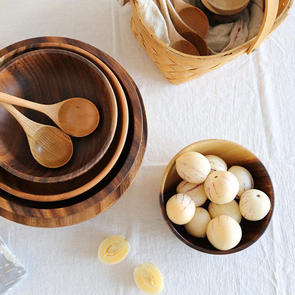 Special Kitchen Natural Wooden Bowl - Sublake 
