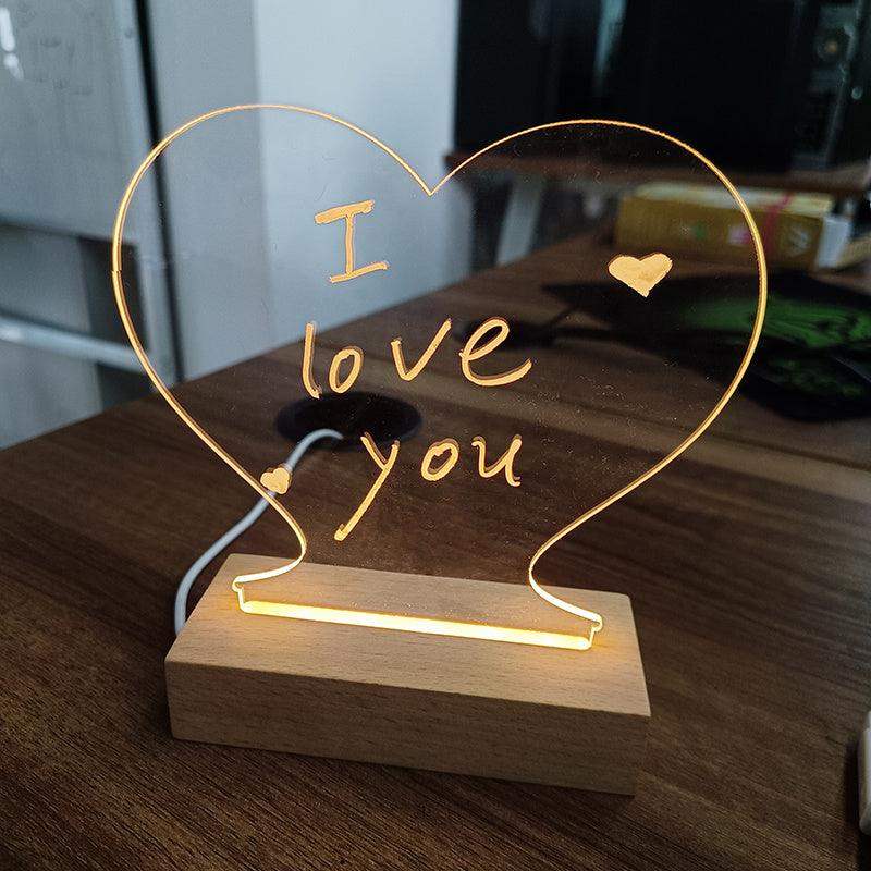 Creative Note Board with pen - Horizontal rectangle // Sublake 