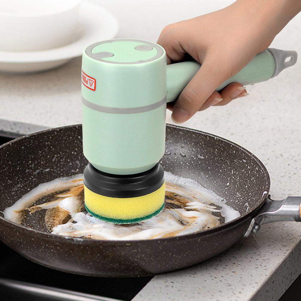 Automatic USB dishes & bathtubs cleaning brush - 1PC / Baijie cloth brush // Sublake 
