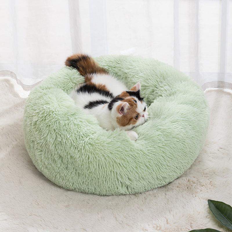 Ultra-Soft pet Bed-cozy and warm - 30cm / Brown // Sublake 