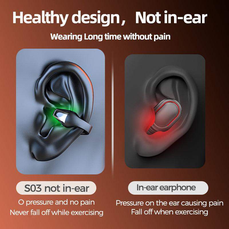 Wireless and touch headset with ear clip - Sublake 