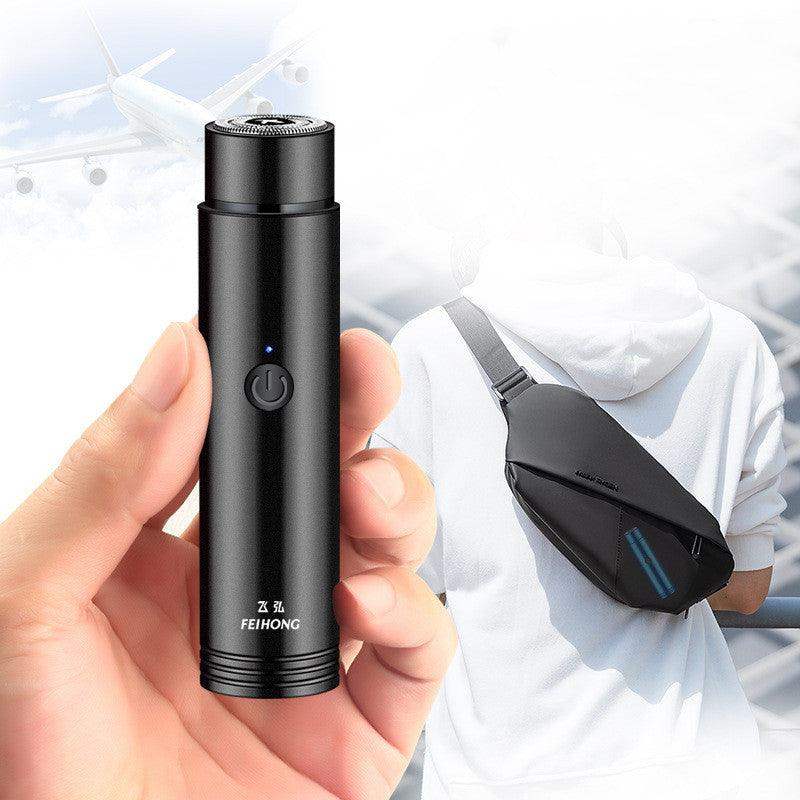 Mini rechargeable razor - 2pcs Black / USB // Sublake 