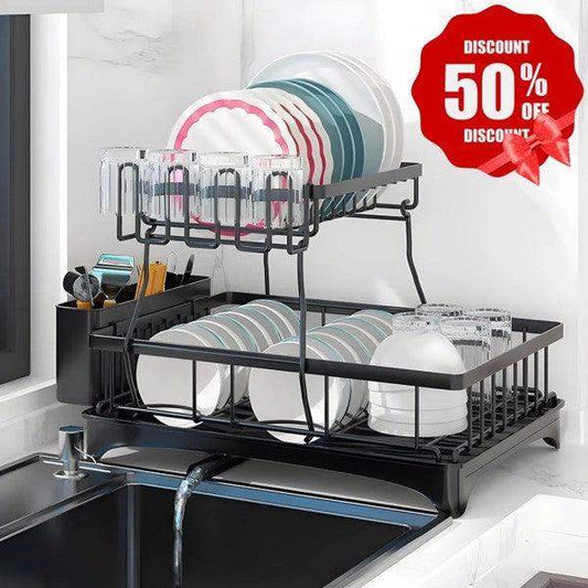 Kitchen Countertop Water Filter Rack - Black // Sublake 