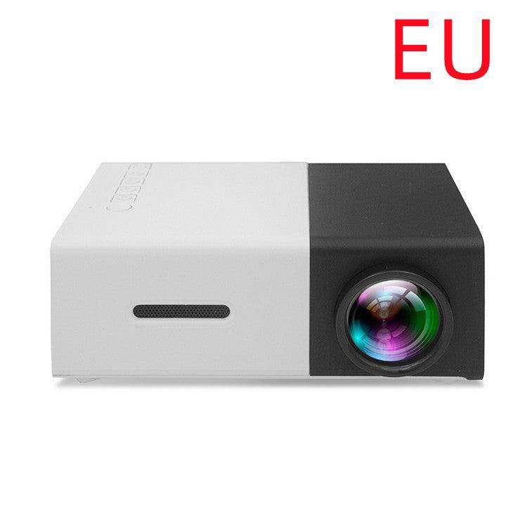 🎥 1080P HD Mini Portable Projector 3D cinema - Black EU // Sublake 