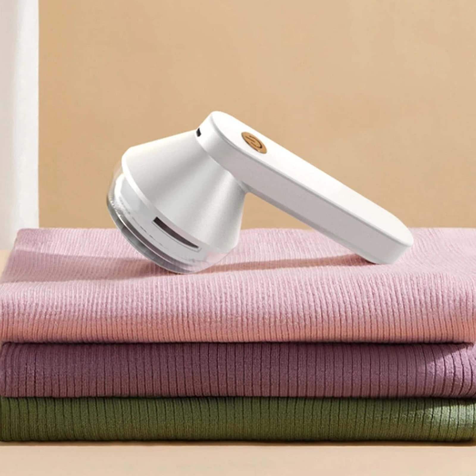 Rechargeable lint brushes for clothes - White // Sublake 