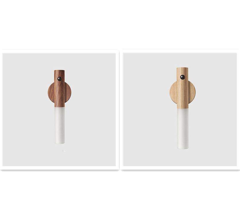 Automatic Wooden Motion Sensor Lamp – USB Rechargeable - Sublake 