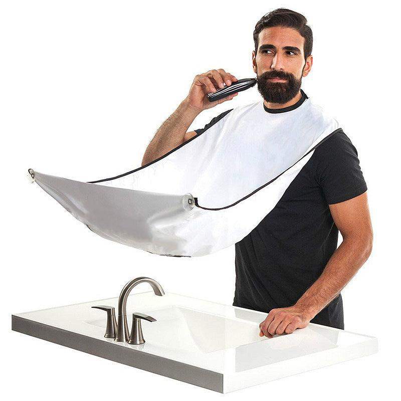 Beard & shaving creative apron - White // Sublake 