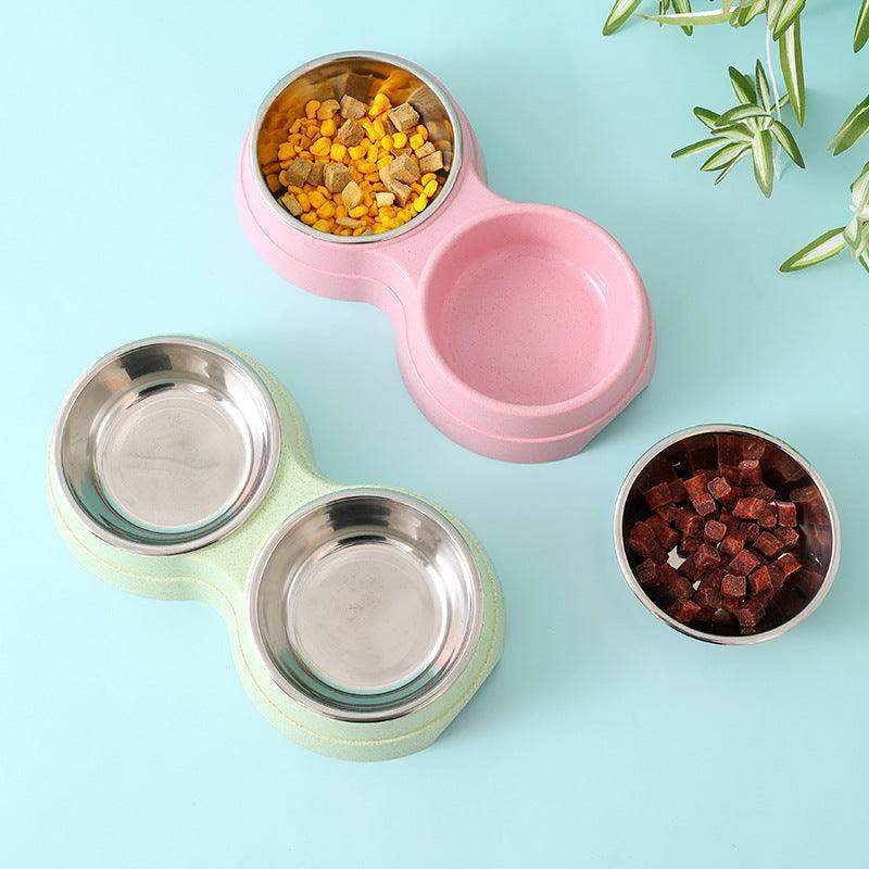 Dual Pet food and water dispenser - Blue // Sublake 