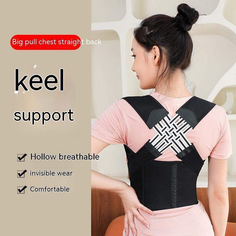 Unisex Posture Corrector - Black / L / 1PC // Sublake 