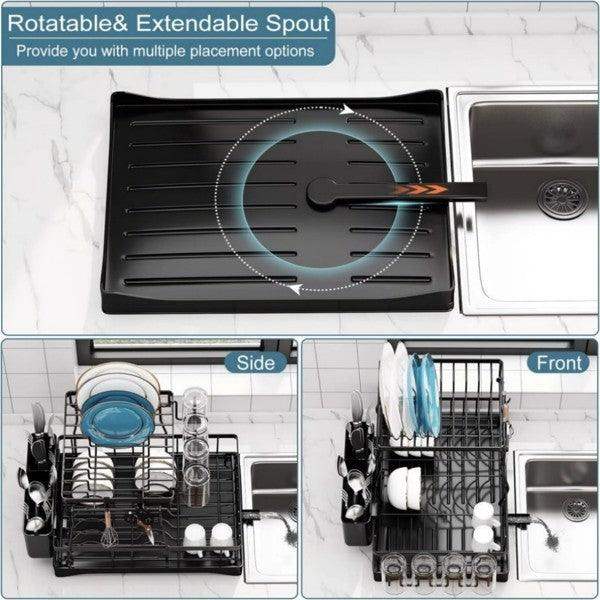 Kitchen Countertop Water Filter Rack - Black // Sublake 