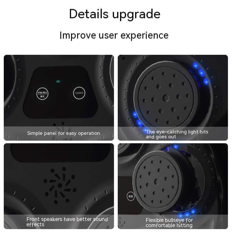 Smart rechargeable Boxing Trainer – Wall Target with Light - Sublake 